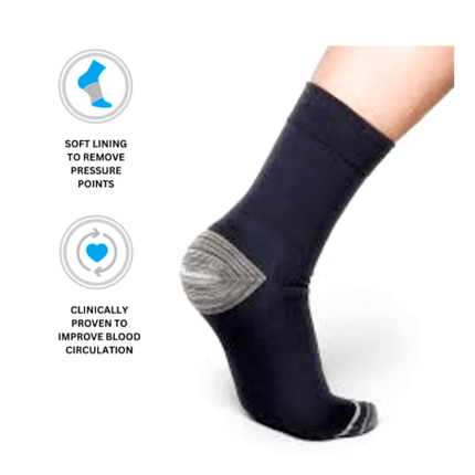 Thermoskin Plantar FXT Compression Socks Crew - Small - OhYouLuckyDuck.com.au