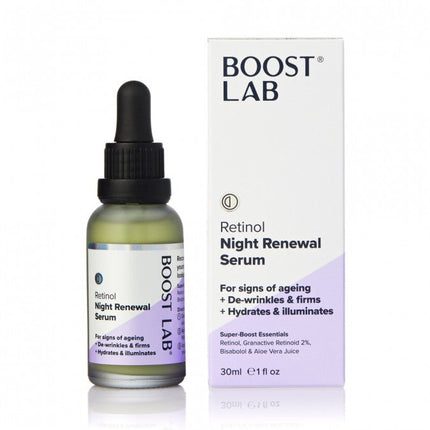Boost Lab Retinol Night Renewal Serum 30ml - OhYouLuckyDuck.com.au
