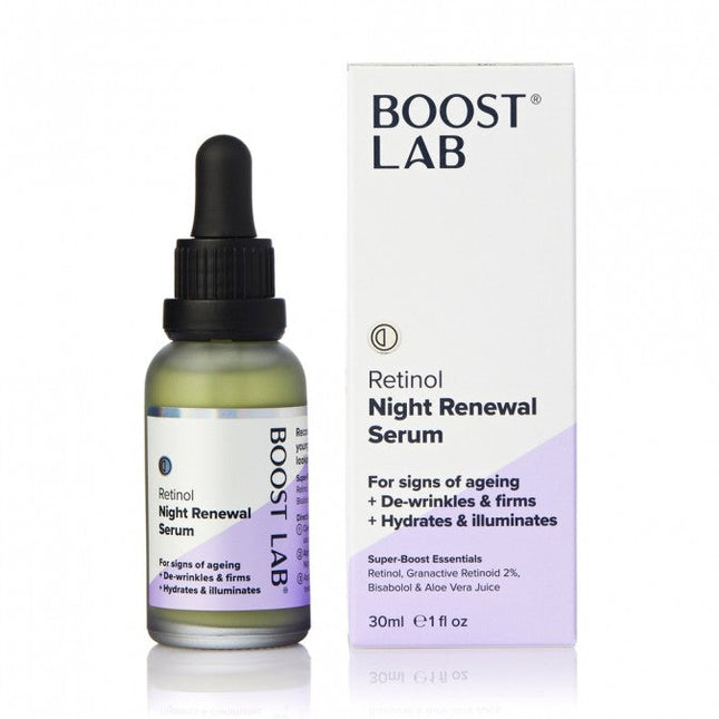 Boost Lab Retinol Night Renewal Serum 30ml - OhYouLuckyDuck.com.au