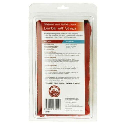LIVE WELL LUMBAR WITH STRAPS HOT & COLD BAG - OhYouLuckyDuck.com.au