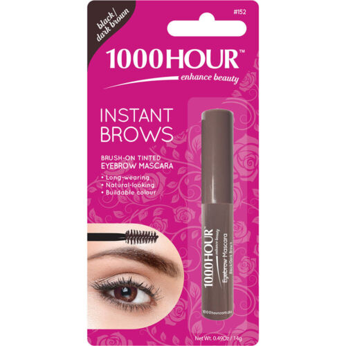 1000 Hour Instant Brows Mascara Black/Dark Brown - OhYouLuckyDuck.com.au