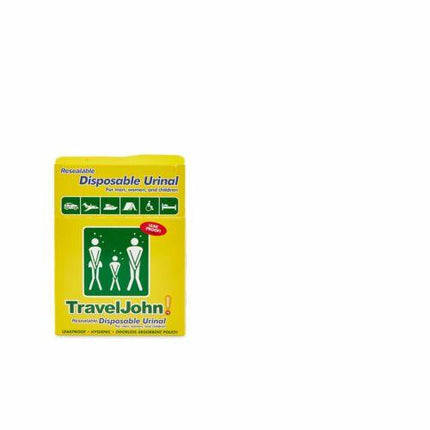 Travel John Resealable Disposable Urinal - Pack of 3 - OhYouLuckyDuck.com.au