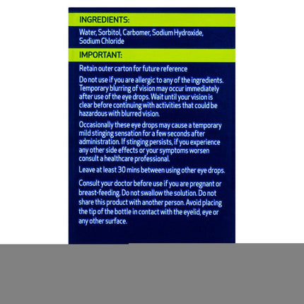 Optrex Advance Tired & Uncomfortable Eyes 10Ml - OhYouLuckyDuck.com.au