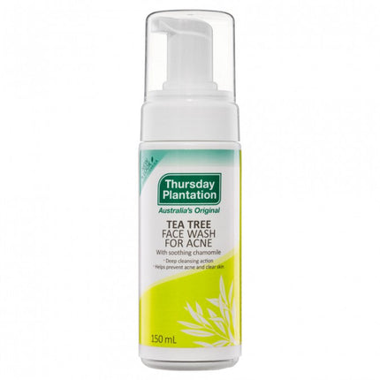 Thursday Plantation Tea Tree Face Wash For Acne 150mL - OhYouLuckyDuck.com.au