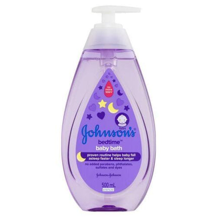 Johnsons Baby Bedtime Bath 500ml - OhYouLuckyDuck.com.au