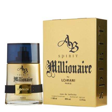 Lomani AB Spirit Millionaire EDT 100ML - OhYouLuckyDuck.com.au