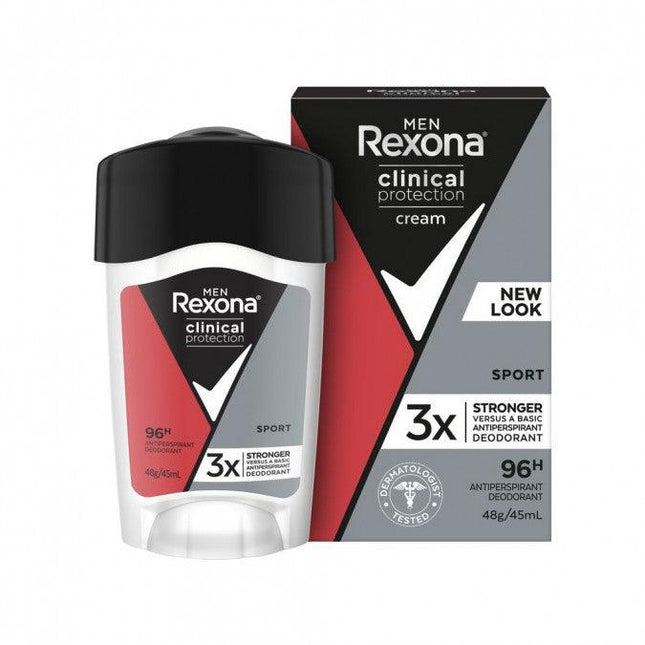 Rexona Men's Clinical Protection Sport 45ml - OhYouLuckyDuck.com.au