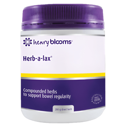 Henry Blooms Herb-A-Lax 200g Powder - OhYouLuckyDuck.com.au