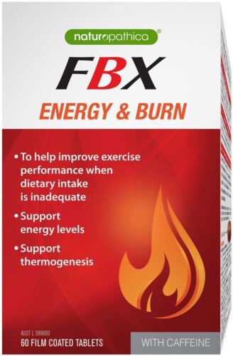 Naturopathica FBX Energy & Burn 60 Tablets - OhYouLuckyDuck.com.au