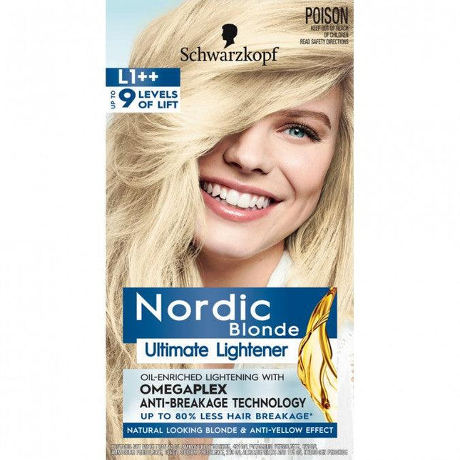 Schwarzkopf Nordic Blonde L1++ Extreme Lightener - OhYouLuckyDuck.com.au