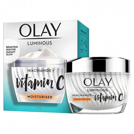 Olay Luminous Niacinamide Vitamin C Moist Cream 50 g - OhYouLuckyDuck.com.au