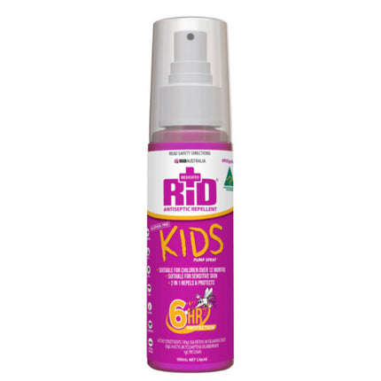 Rid Low Irritant Insect Repellent Pump Spray 100ml - OhYouLuckyDuck.com.au