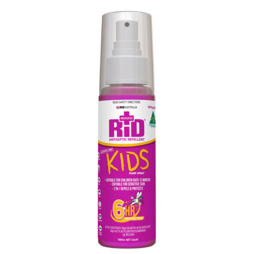 Rid Low Irritant Insect Repellent Pump Spray 100ml - OhYouLuckyDuck.com.au