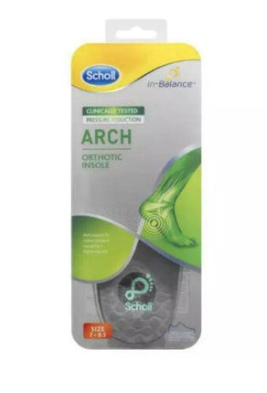 Scholl In-Balance Orthotics Arch Insole Medium 1 Pair - OhYouLuckyDuck.com.au