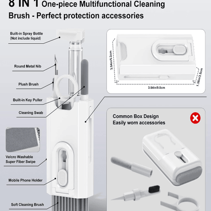 8 in 1 Electronic Cleaner Kit - OhYouLuckyDuck.com.au