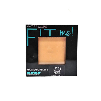 Maybelline Fit Me Matte & Poreless Pressed Powder - Sun Beige 310 - OhYouLuckyDuck.com.au