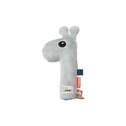 Done by Dear Squeaker Rattle Raffi Blue