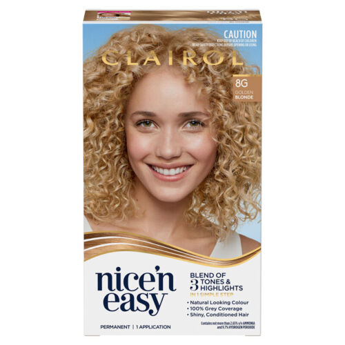 Clairol Nice N’ Easy 8G Natural Golden Blonde - OhYouLuckyDuck.com.au