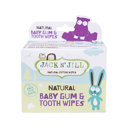 Jack N Jill Baby Gum & Tooth Wipes 25 Wipes - OhYouLuckyDuck.com.au