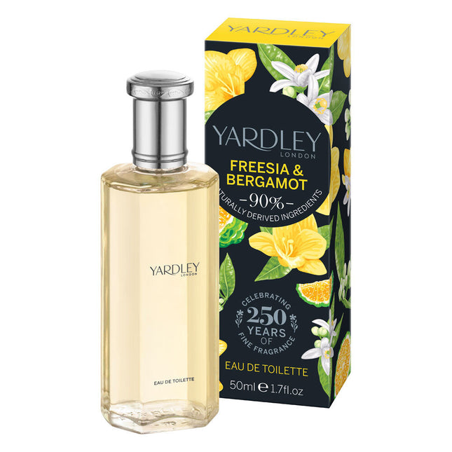 Yardley Freesia & Bergamot EDT 50ML - OhYouLuckyDuck.com.au