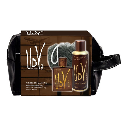 Ulric De Varens Star EDT 60ML Gift Set - Deo 200ML & Sponge - OhYouLuckyDuck.com.au