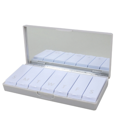 Wicked Sista Polished Pill Case  Grey