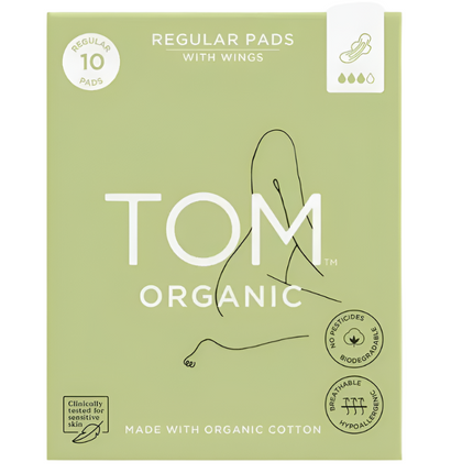 Tom Organic Pads Ultra Thin Regular