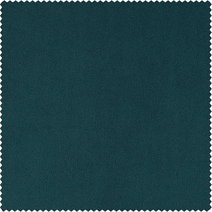 HPD Half Price Drapes Signature Velvet Blackout Curtains 100 X 84CM Blackforest Green