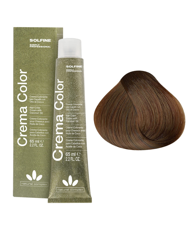 Solfine Crema Color Professional Hair Colouring Cream 5T Coffee 65ML