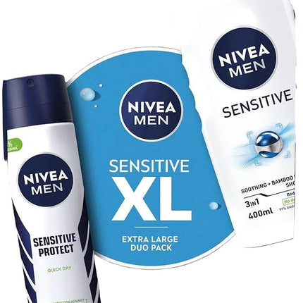 Nivea Men Sensitive Skin Care Gift Pack 3 Piece