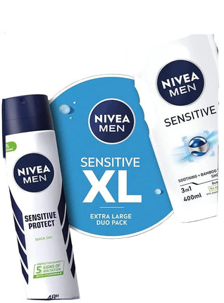 Nivea Men Sensitive Skin Care Gift Pack 3 Piece