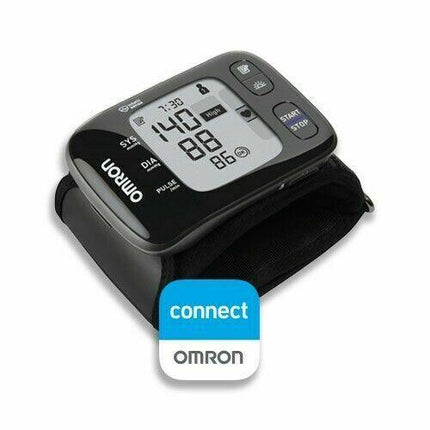 Omron HEM6232T Bluetooth Wrist Blood Pressure Monitor - OhYouLuckyDuck.com.au
