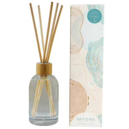 Imagine Coconut and Lime Reed Diffuser 200ml Coconut and Lime Reed Diffuser 200ML