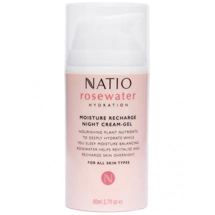 Natio Moisture Recharge Night Cream-Gel - OhYouLuckyDuck.com.au