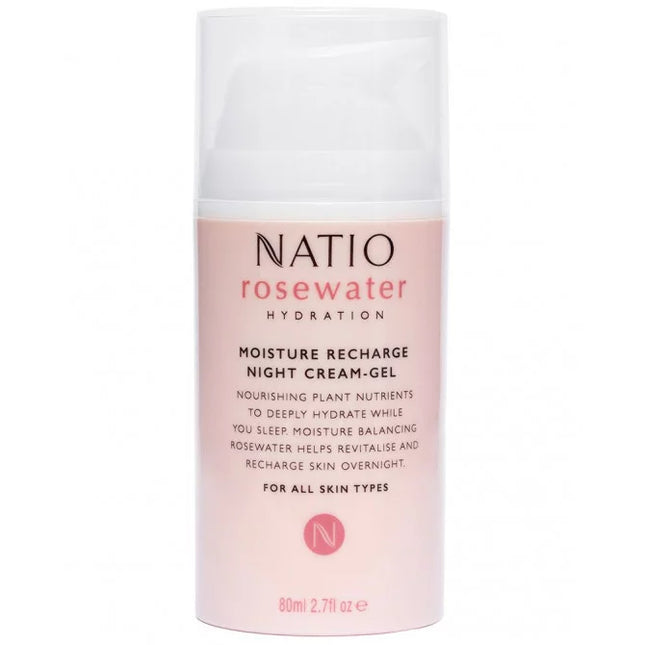 Natio Moisture Recharge Night Cream-Gel - OhYouLuckyDuck.com.au