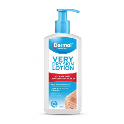 Dermal Therapy Very Dry Skin Lotion 500ml - OhYouLuckyDuck.com.au