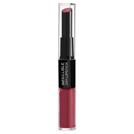 L'Oréal Infallible 2 Step Lipstick 804 Metro Proof Rose - OhYouLuckyDuck.com.au