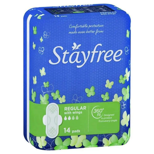 Stayfree Regular With Wings 14 - OhYouLuckyDuck.com.au