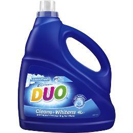 Duo Laundry Liquid Cleans And Whitens 4L