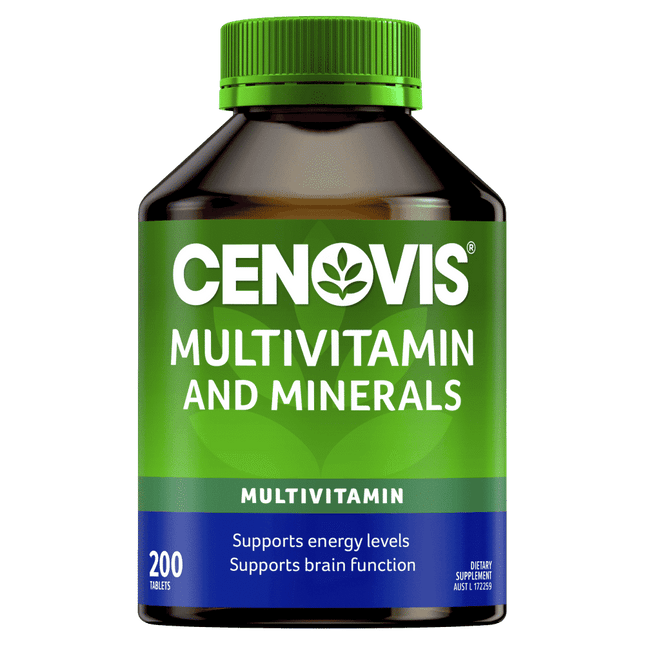 Cenovis Multivitamin & Minerals Tabs Value Pack 200