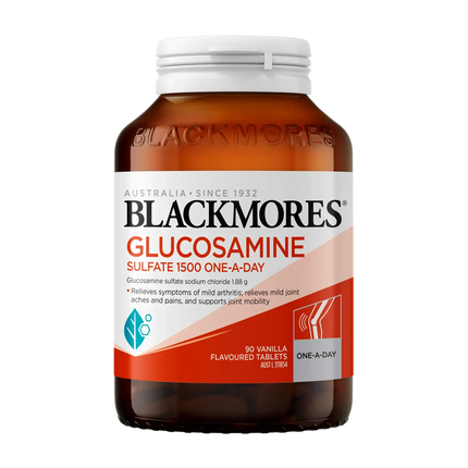 Blackmores Glucosamine Sulfate One A Day for Joint Health 90 Tablets 1500MG