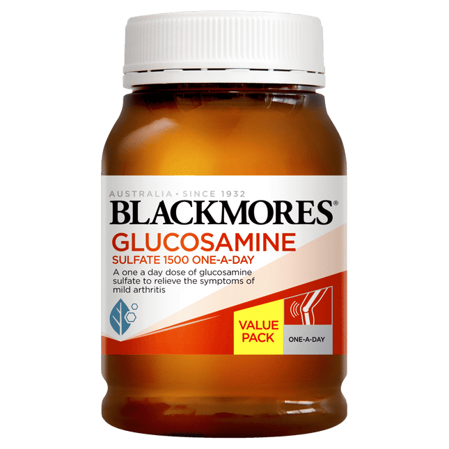 Blackmores Glucosamine Sulfate 1500 80 Tablets