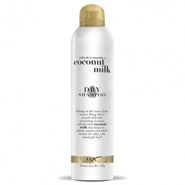 OGX Coconut Milk Dry Shampoo 200mL - OhYouLuckyDuck.com.au