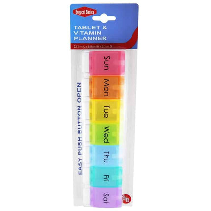 Surgical Basics Tablet & Vitamin Planner