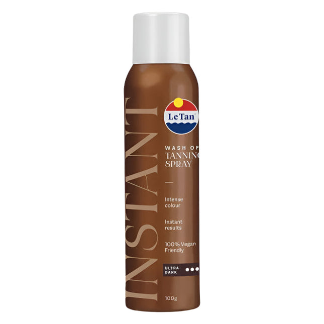 Le Tan Instant Wash Off Spray Ultra Dark 100G
