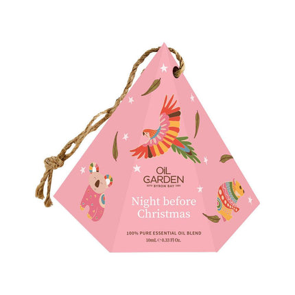 Oil Garden Essential Oil Blend Holiday Bauble Night Before Christmas 10ml - OhYouLuckyDuck.com.au