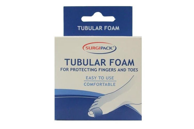 Surgipack Tubular Foam For Protecting Fingers And Toes Large (25MMx25) - OhYouLuckyDuck.com.au