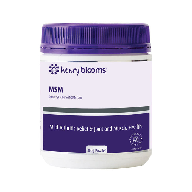 Blooms MSM Powder 300G - OhYouLuckyDuck.com.au