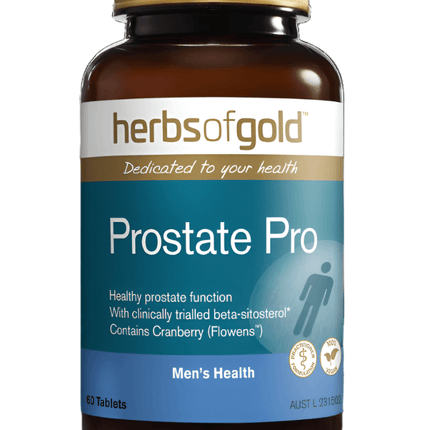 Herbs Of Gold Prostate Pro 60 Tablets
