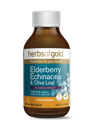 Herbs Of Gold Echinacea & Olive Leaf 100Ml
